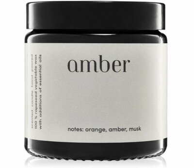 Аромасвічка Amber 120гр 26 годин Соєвий віск 6203675 Mia Colonia
