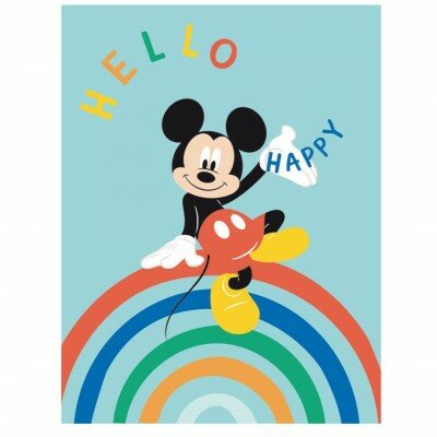 Плед Міккі Маус 100х140 см Поліестер 6203095 Disney